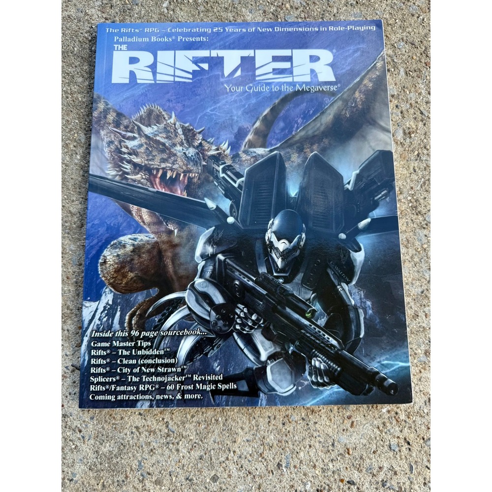 The Rifter 70 Palladium Books Rifts RPG Sourcebook Guide Megaverse 2015 First Ed